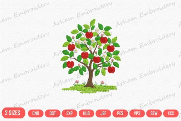 Apple Orchard Bloom Garden Delight Embroidery Design Review