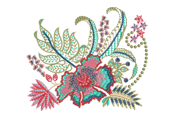 Beautiful Flower Bouquet Embroidery Review for Handmade Gifts
