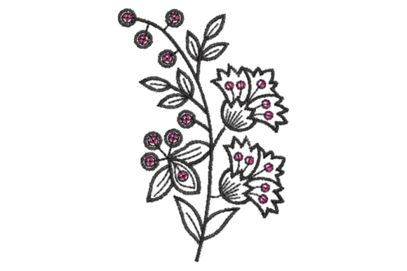 Beautiful Wildflowers Embroidery Design Review for Sellers