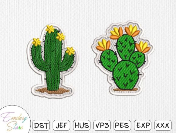 Cactus Embroidery Design Set Review: A Desert-Inspired Addition to Your Stash