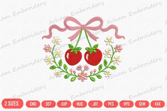 Cherry Blossom Bow Sweet Garden Delight: A Designer's Perspective
