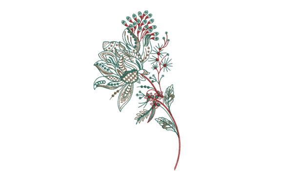 Floral Botanical Ornament Embroidery Review for Handmade Gift Makers