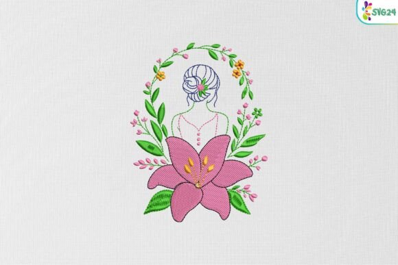 Floral Woman Bloom Garden Elegance Review for Personalized Gifts