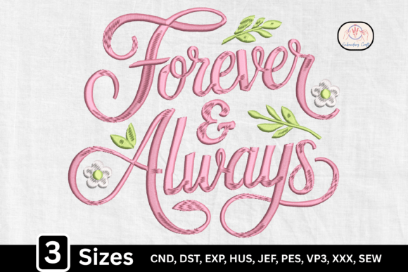 Pink Forever Always Embroidery Design Review for Seasonal Use