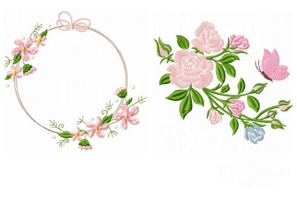 Vintage Floral Butterfly Embroidery Review for Apparel Projects